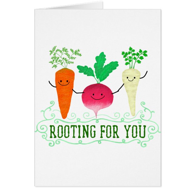 Positive Root Pun - Rooting for you (Front)