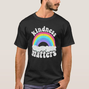 Positive Sped Teacher Anti Bullying Rainbow Kindne T-Shirt