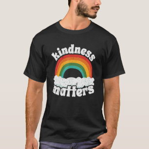 Positive Sped Teacher Anti Bullying Rainbow Kindne T-Shirt