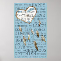 Positive Thoughts Inspirational Dream Catcher