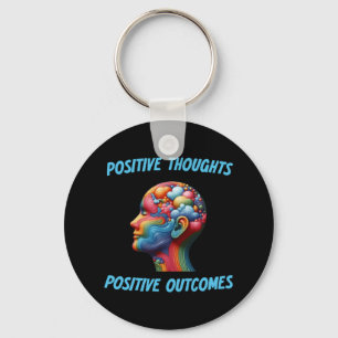 Positive Thoughts Keychain