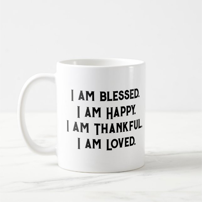 positive tree mug (Left)