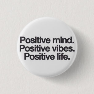 positive vibe button