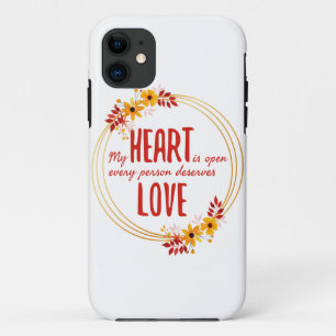 positive vibe sayings for self love and success iPhone 11 case