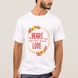 positive vibe sayings for self love and success T-Shirt