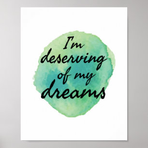 positive vibes for self acceptance poster