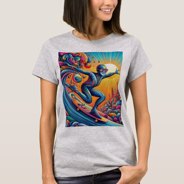  Positive Vibes Graphic  T-Shirt (Front)