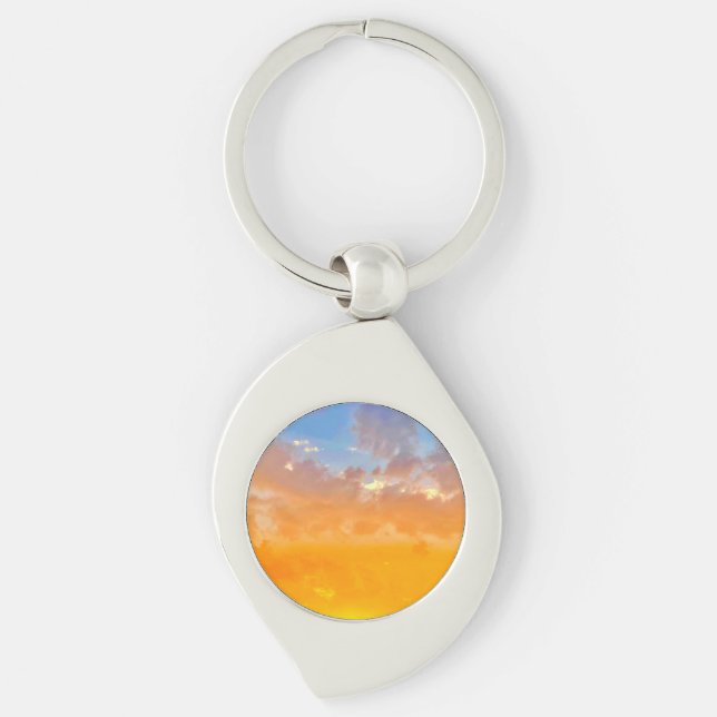 Positive Vibes Keychain (Front)