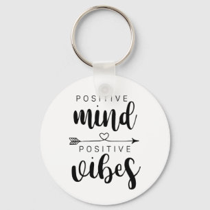 Positive Vibes Keychain