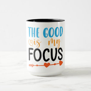 Positive Vibes   Motivational Quote Mug