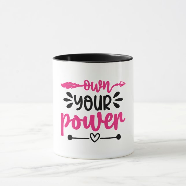Positive Vibes | Motivational Quote Mug (Center)