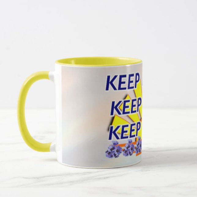 positive vibes mug (Left)