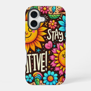 Positive Vibes Only iPhone 16 Case