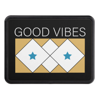 Positive Vibes refreshing design Trailer Hitch Cover