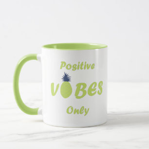 Positive vibes summer holiday mug