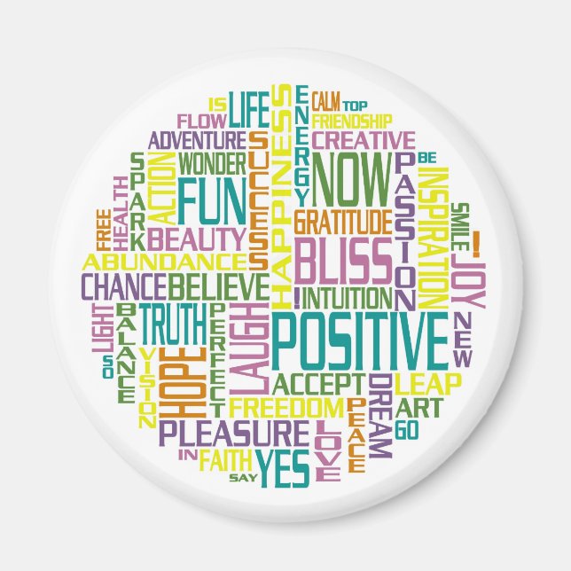 Positive Word Magnets (Front)