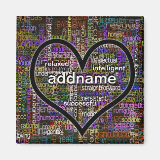 Positive Words About You Magnet