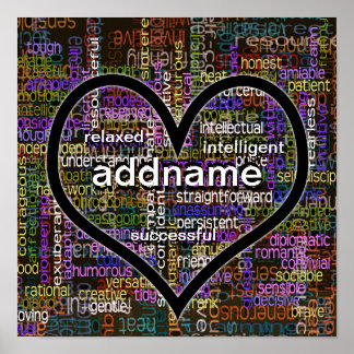 Positive Words About You!!! Poster