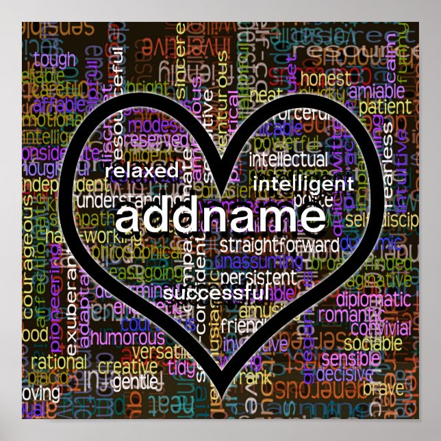 Positive Words About You!!! Poster (Front)