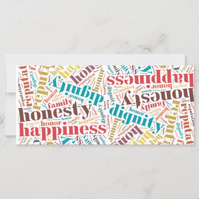 Positive words cloud (Front)