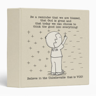 Positively Blessed Binder