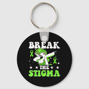 Positivity And Prevention For Mental Health Keychain