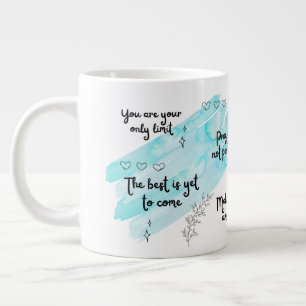 Positivity Boost Blue Specialty Mug