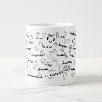 Positivity  large coffee mug