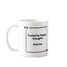 Positivity mug - feld by happy thoughts, and tea