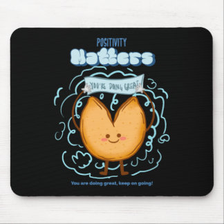 Positivity S Sticker Mouse Pad