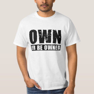 Posséder ou être T-shirt (noir-affligé) possédé de