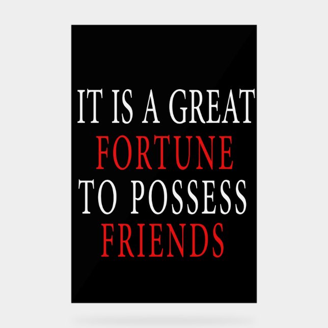 possess friend Acrylic Sign (Front)