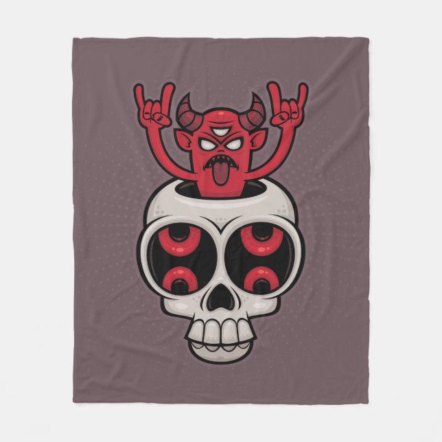 Possessed Fleece Blanket (Front)