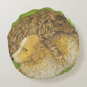 Possession Round Pillow