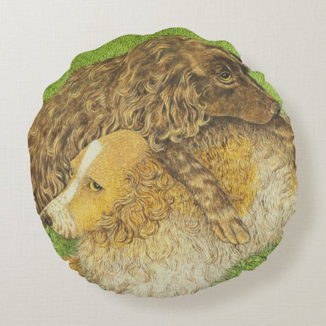 Possession Round Pillow (Back)