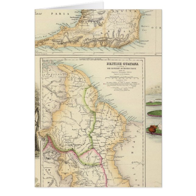 Possessions britanniques sur la côte nord-est (Devant)