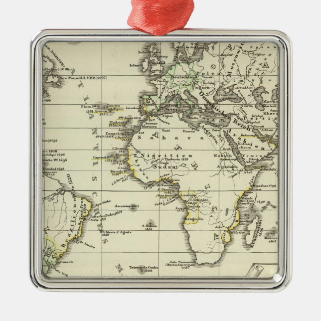 Possessions of the Spaniards Metal Ornament (Front)