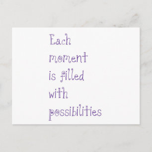 Possibilities Postcard