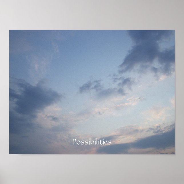 Possibilities Poster (Front)
