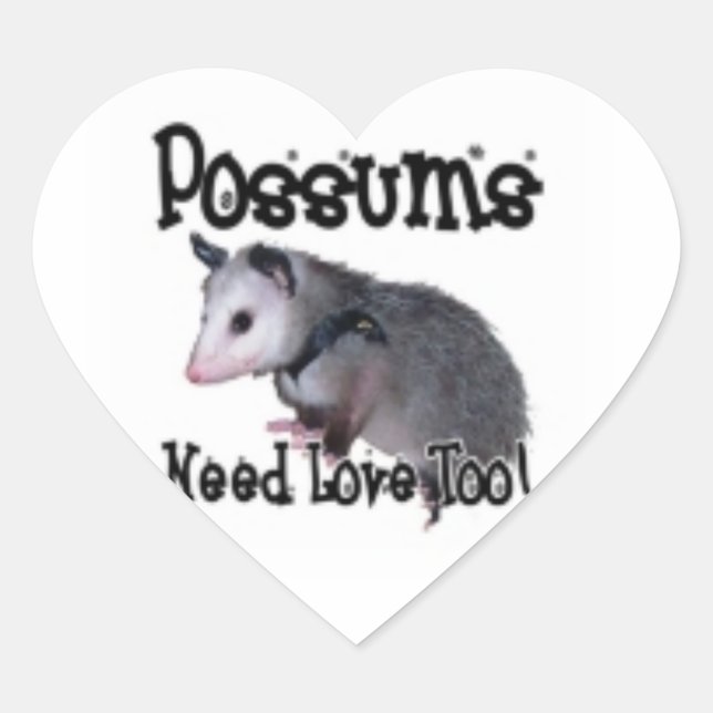 Possum autocollant (Devant)