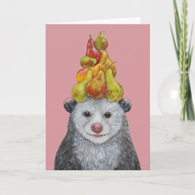 Possum avec carte Possum (Devant)