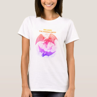 Possum Bats arc-en-ciel en T-shirt femme