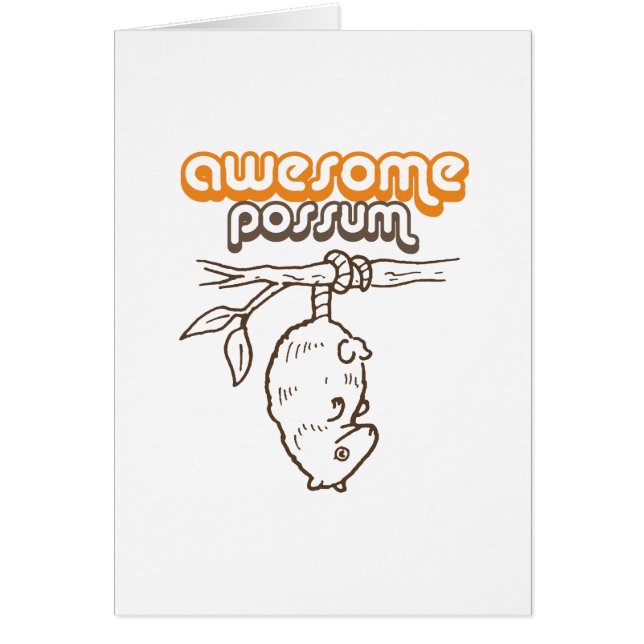 Possum génial (Devant)