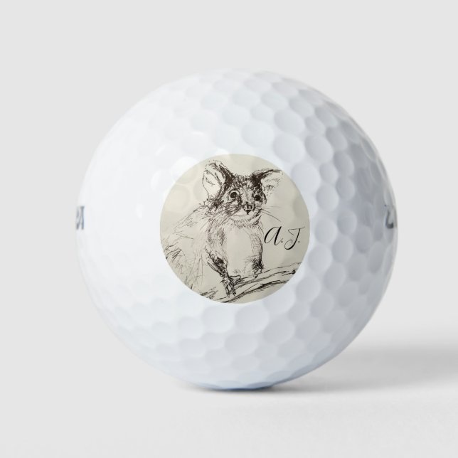 Possum Golf Ball (Front)