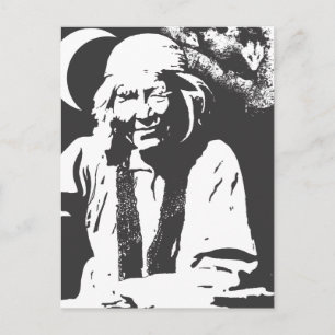 Possum Lady Postcard