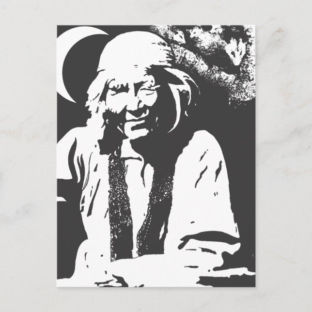 Possum Lady Postcard (Front)