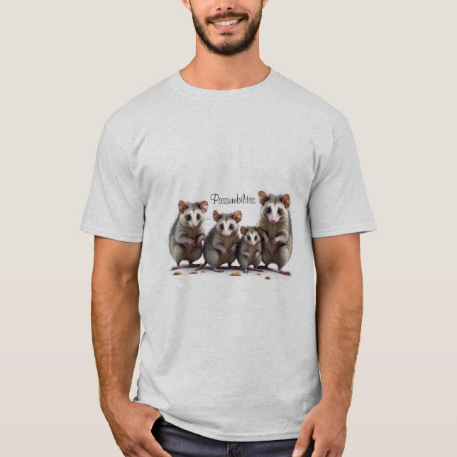 Possum Lovers T-Shirt (Front)