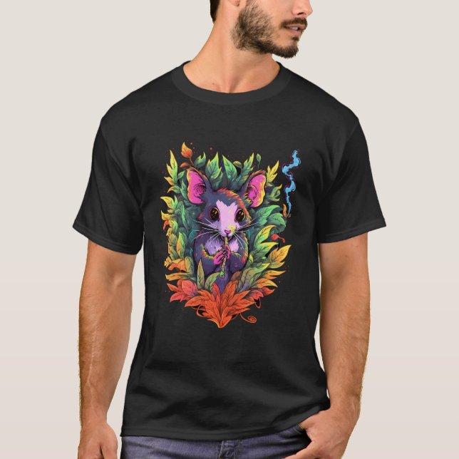 Possum Opossum Marsupial Animal T-Shirt (Front)