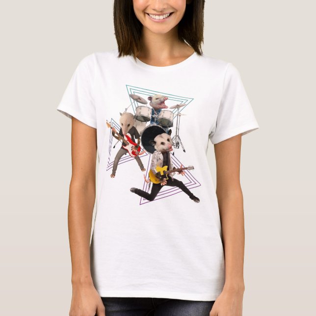 Possum rock band T-Shirt (Front)
