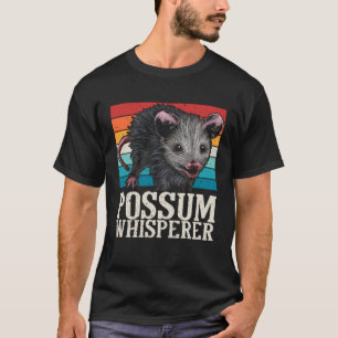 Possum Whisperer Street Cat Opossum Animal Phalang T-Shirt